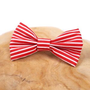 Bow tie – Red & white